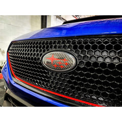 Sticker Fab Printed Series Front and Rear Emblem Overlays Subaru WRX 2022-2026
