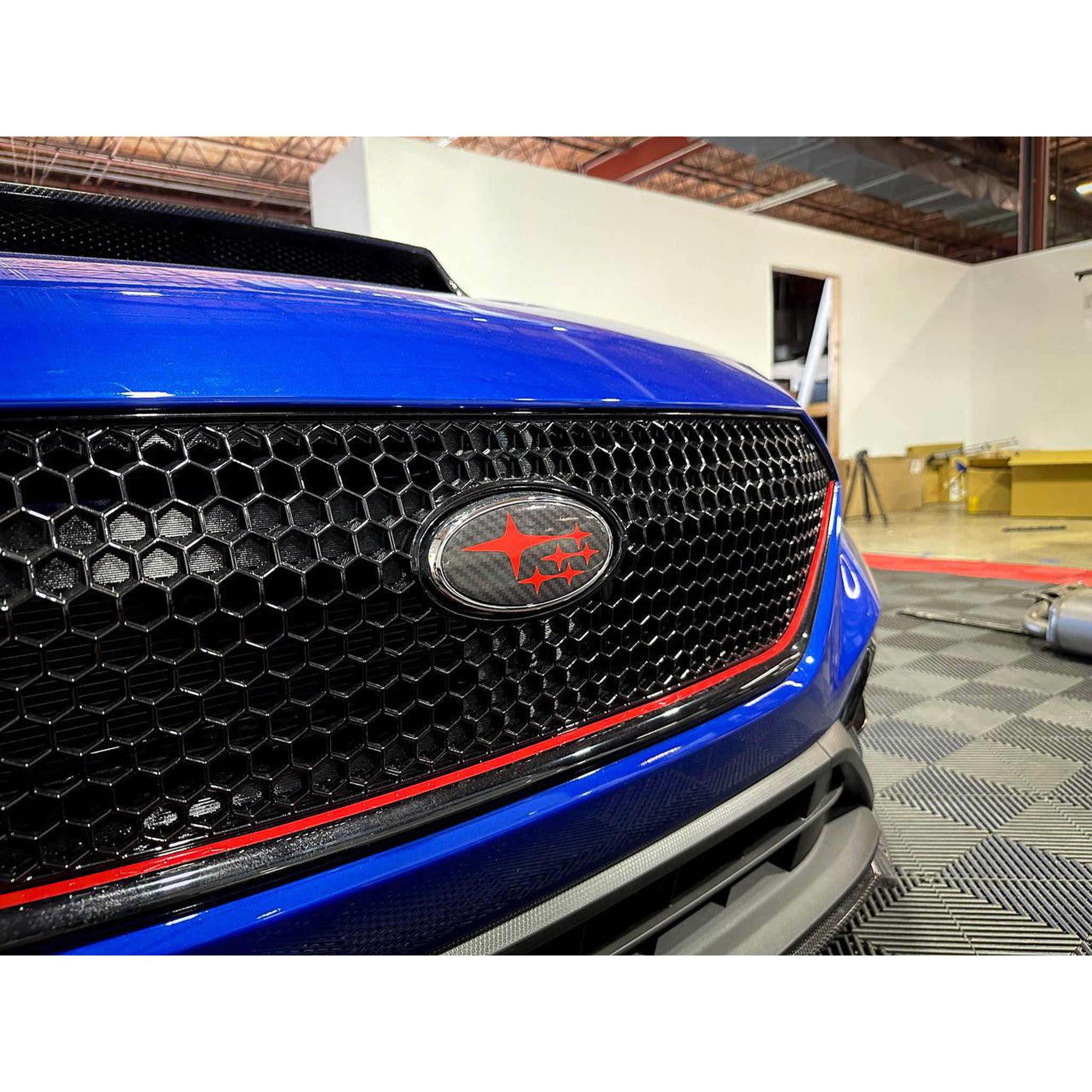 Sticker Fab Printed Series Front and Rear Emblem Overlays Subaru WRX 2022-2026