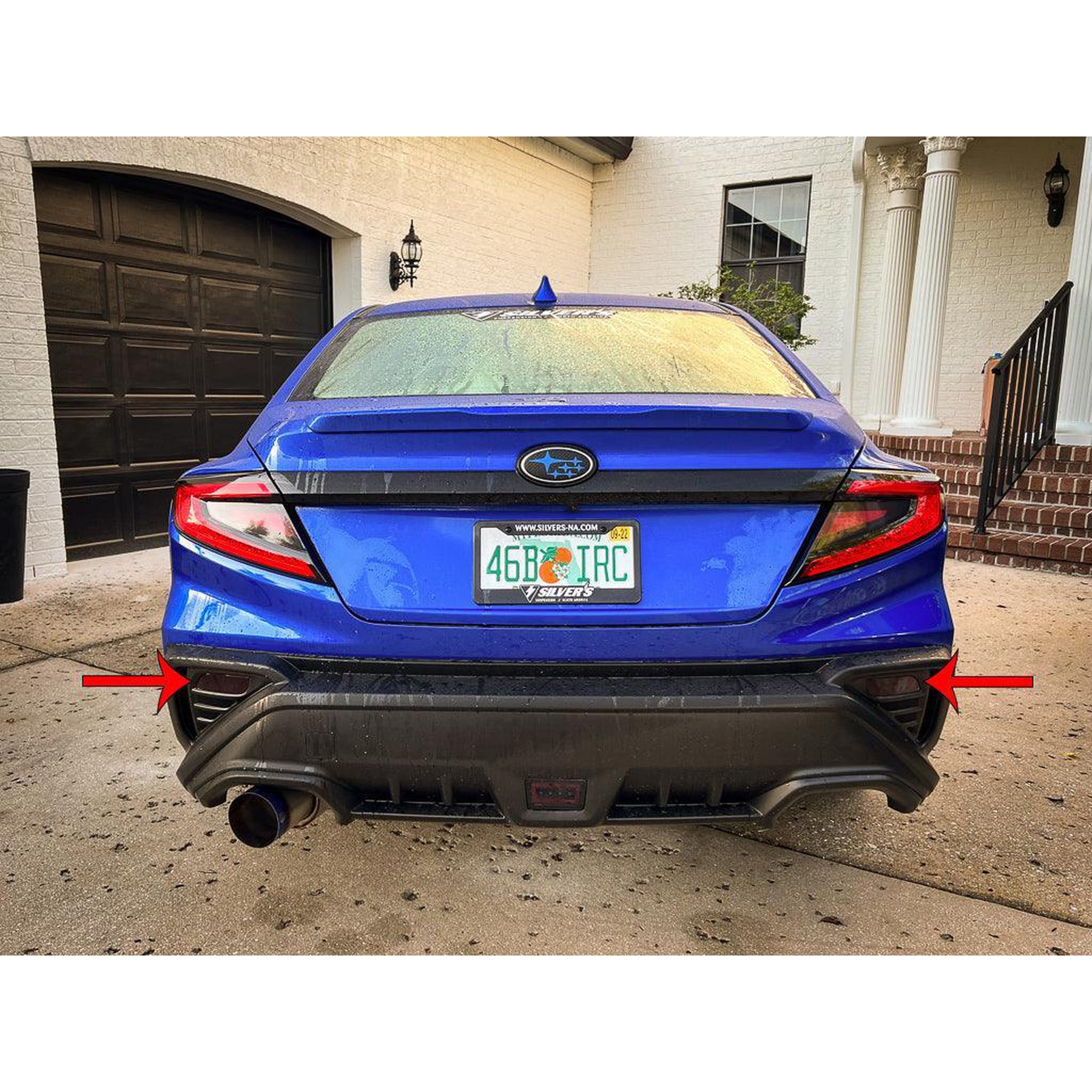 Sticker Fab Rear Reflector Overlays - 2022-2026 WRX