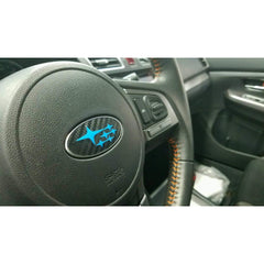 Sticker Fab Steering Wheel Emblem Overlay WRX / Crosstrek / Forester / BRZ 2005-2026