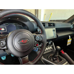 Sticker Fab Steering Wheel Emblem Overlay WRX / Crosstrek / Forester / BRZ 2005-2026