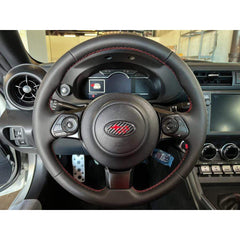 Sticker Fab Steering Wheel Emblem Overlay WRX / Crosstrek / Forester / BRZ 2005-2026