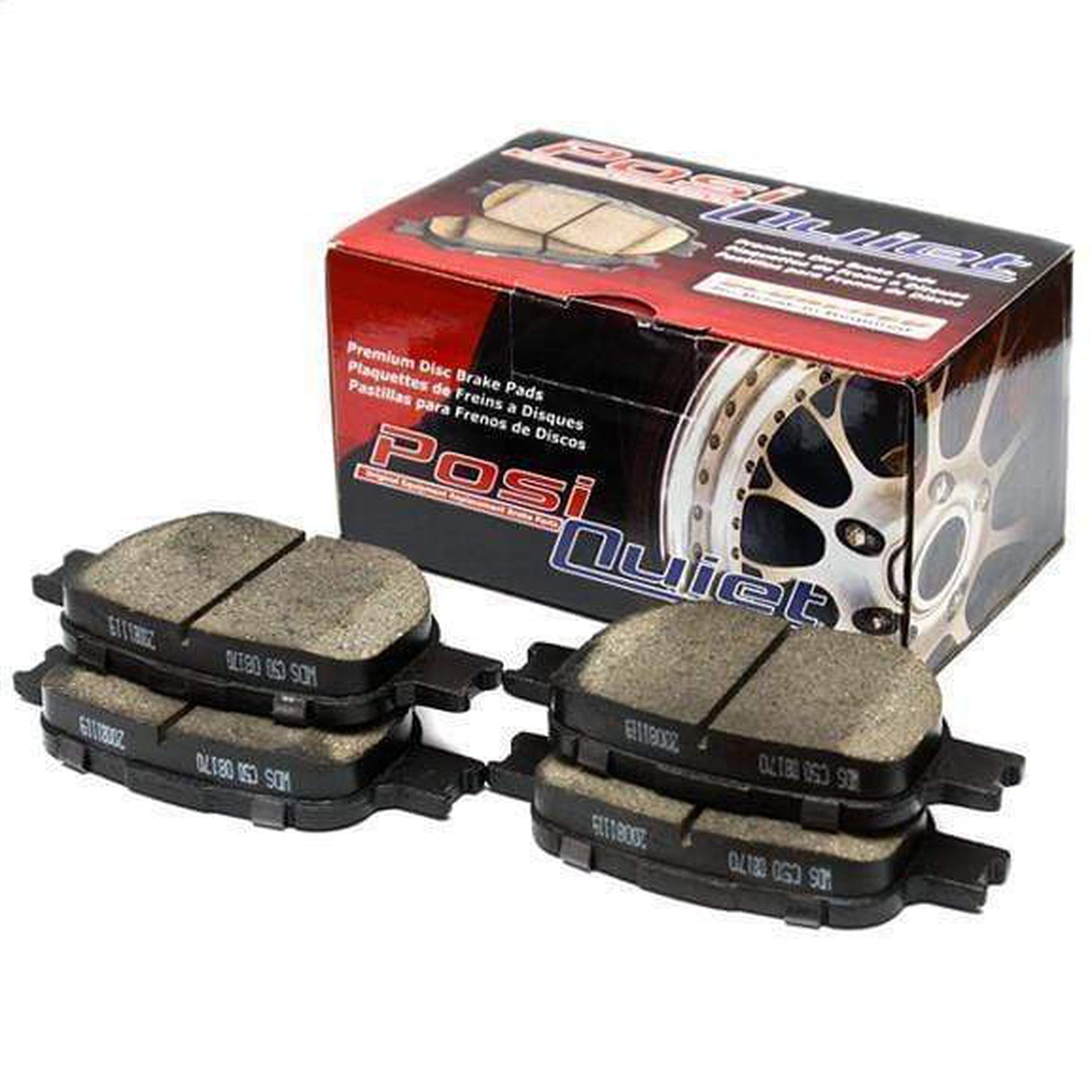 StopTech PosiQuiet Ceramic Front Brake Pads Subaru WRX 2015-2021 (With Eyesight Tech)