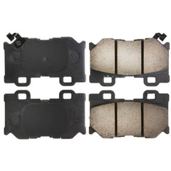 StopTech PosiQuiet Ceramic Rear Brake Pads Nissan 370z 2009-2020 / Infiniti G37 2008-2013 w/ Sports Brake Package | 105.13470