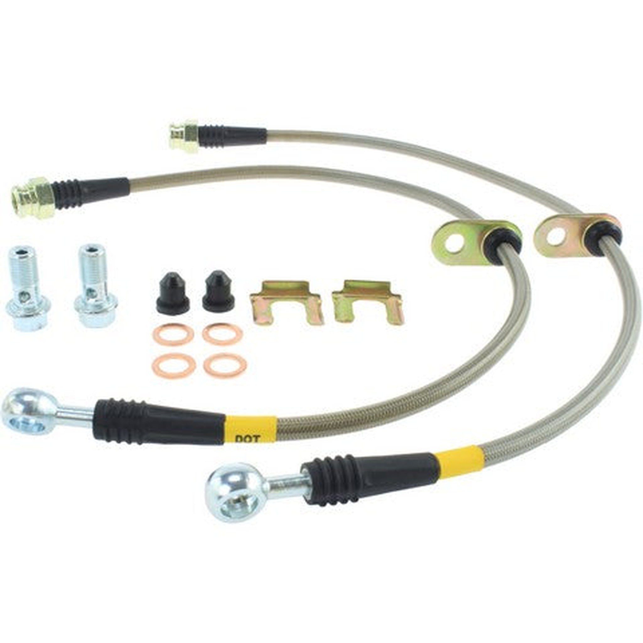 StopTech Stainless Steel Rear Brake Lines Subaru STI 2008-2017 / BRZ 2013-2020 | 950.47508