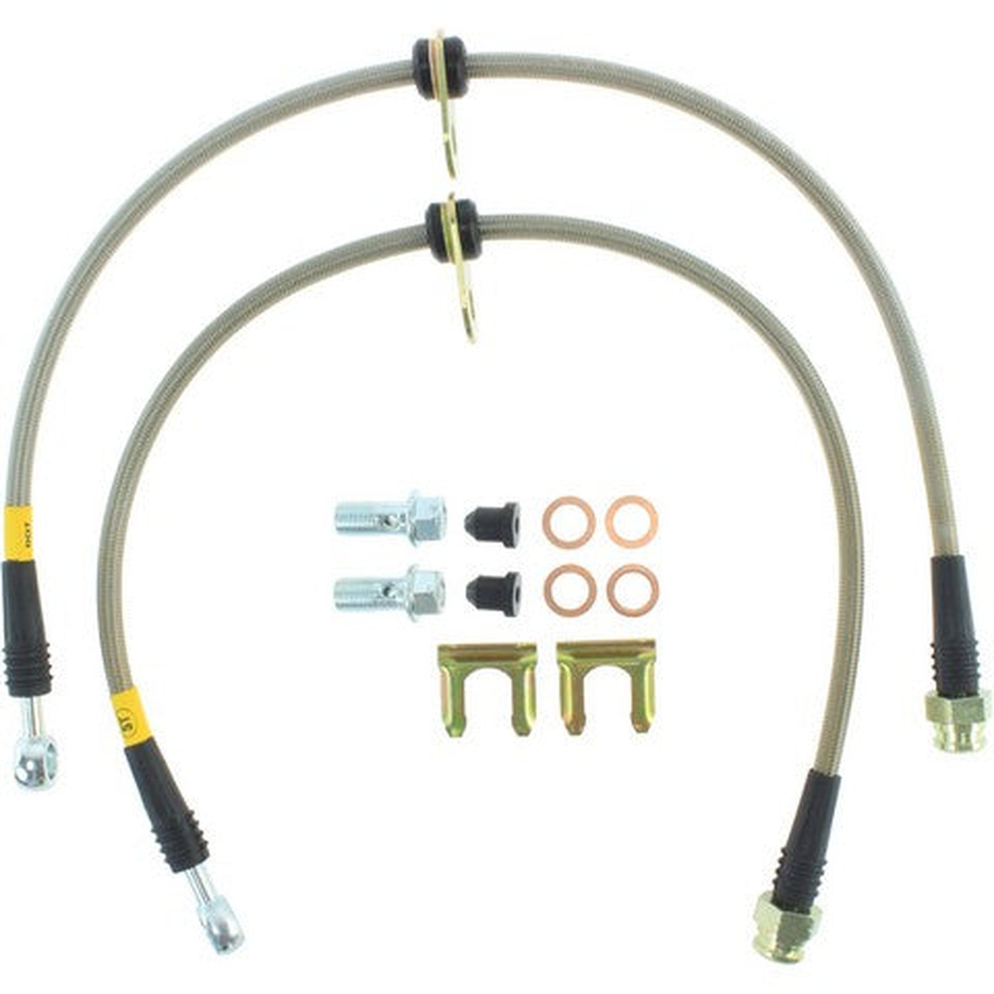 StopTech Stainless Steel Rear Brake Lines Subaru STI 2008-2017 / BRZ 2013-2020 | 950.47508