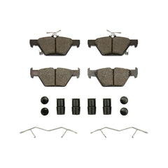 Stoptech PosiQuiet Ceramic Brake Pads Rear Subaru WRX w/ Eyesight 2016-2026 | 105.18080