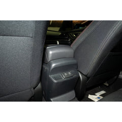 Subaru JDM Dual Console Arm Rest Extension Charcoal Gray WRX 15-26 / STI 15-21 | J2017FG000MG