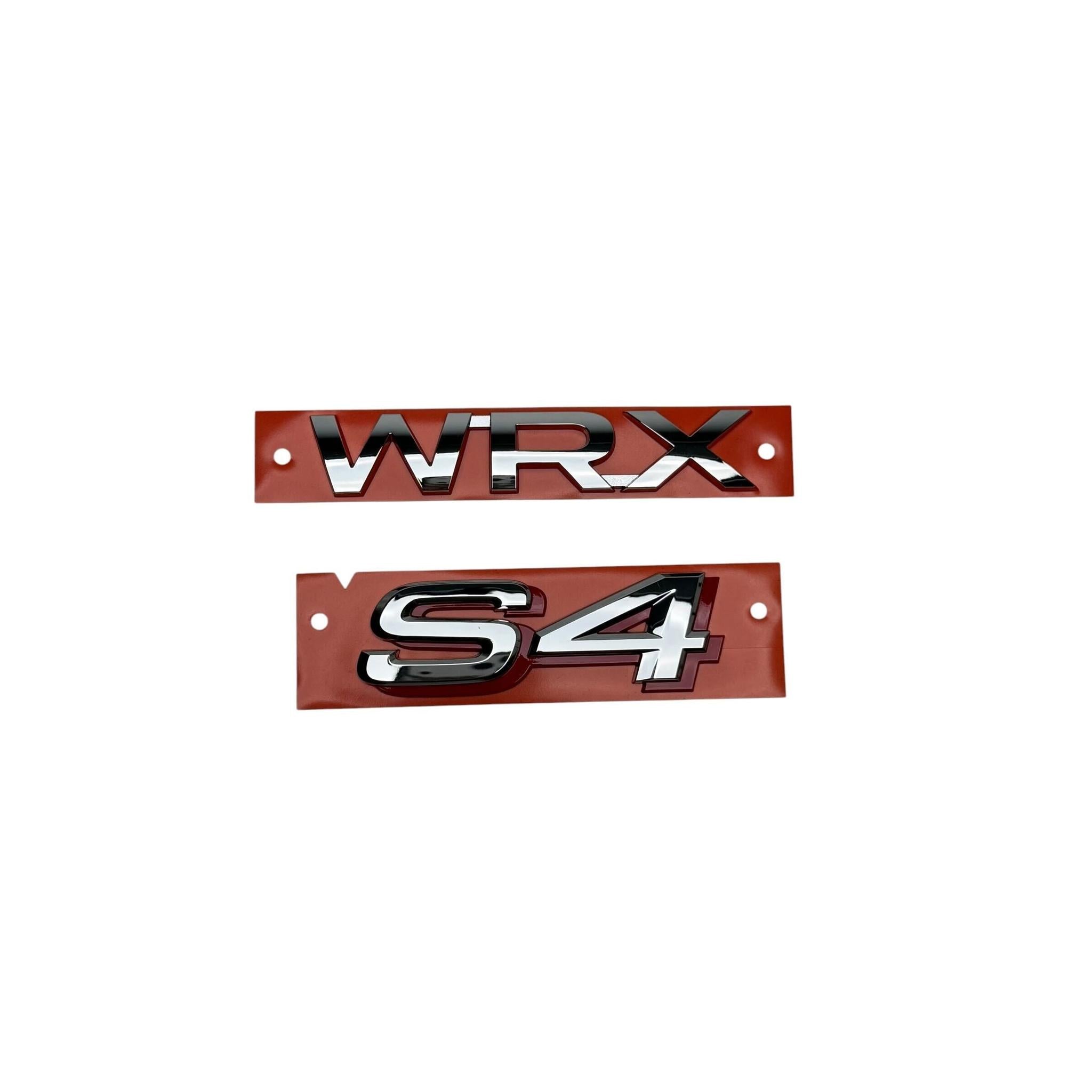 Subaru JDM Passenger Side Trunk WRX and S4 Emblem Kit WRX 2022-2026 | 93079VC100