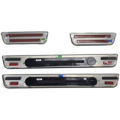 Subaru JDM STI Illuminated Checkered Style Door Sill Plates WRX 2015-2026 | E1017VC210