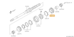 Subaru OEM 4th Gear Driven (06-21 STI) | 32276AA270