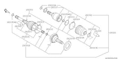 Subaru OEM Axle Assembly 04-06 Subaru WRX | 28321FE151
