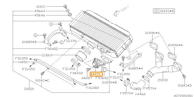 Subaru OEM BPV (08-14 WRX) | 14471AA240