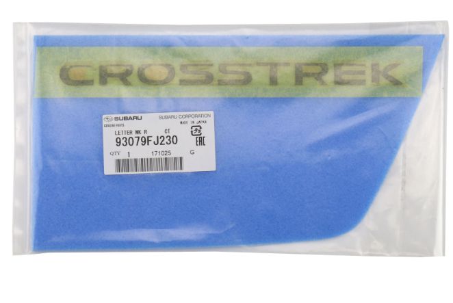 Subaru OEM Black Badge Crosstrek 2013-2021 | 93079FJ230