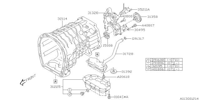 Subaru OEM Bolt Socket 8X22X16 WRX 15-21 / STI 04-21 | 800408070