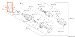 Subaru OEM Boot Band Subaru WRX / STI 2008-2010 | 28024FC020