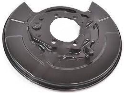 Subaru OEM Brake Backing Plate - Rear Right Hand (08-14 STI) | 26704FG020