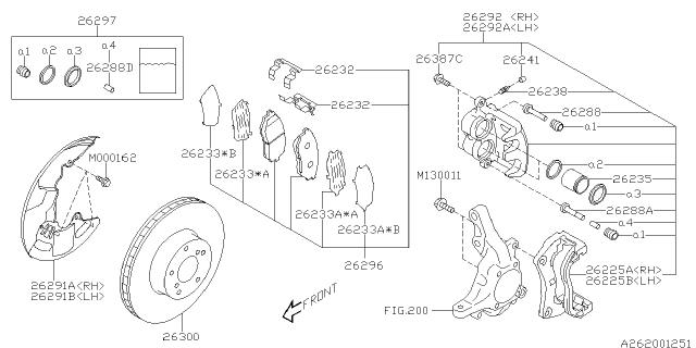Subaru OEM Brake Bleeder Screw WRX 04-26 / STI 04-21 | 26238FE001