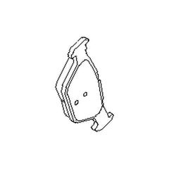 Subaru OEM Brembo Rear Brake Pad Subaru WRX TR 2024 WRX / STI 2018-2021 | 26696VA001
