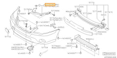 Subaru OEM Bumper Cover Bracket - Front Right (06-09 Legacy) | 57707AG13A