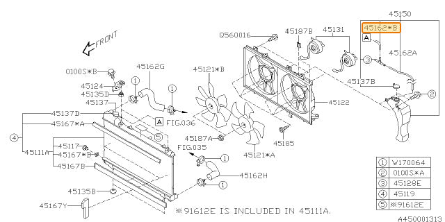 Subaru OEM Coolant Overflow Hose (06-08 Forester XT) | 45162SA030