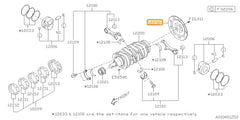 Subaru OEM Crank Position Sensor Plate (22+ WRX) | 12230AA120