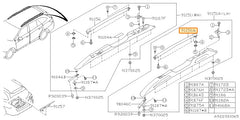 Subaru OEM Crossbar Assembly - Left Hand (15+ Outback) | 91156AL01A