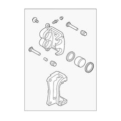Subaru OEM Disc Brake Caliper (Front Right) WRX 2022-2026 | 26292SJ002