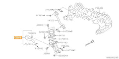 Subaru OEM EGR Coolant Hose (19+ Ascent) | 14472AA79A