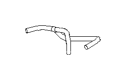 Subaru OEM Engine Coolant Overflow Hose Impreza 2017-2023 | 45160FL00A
