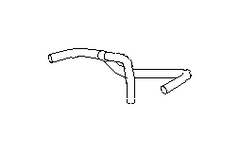 Subaru OEM Engine Coolant Overflow Hose Impreza 2017-2023 | 45160FL00A