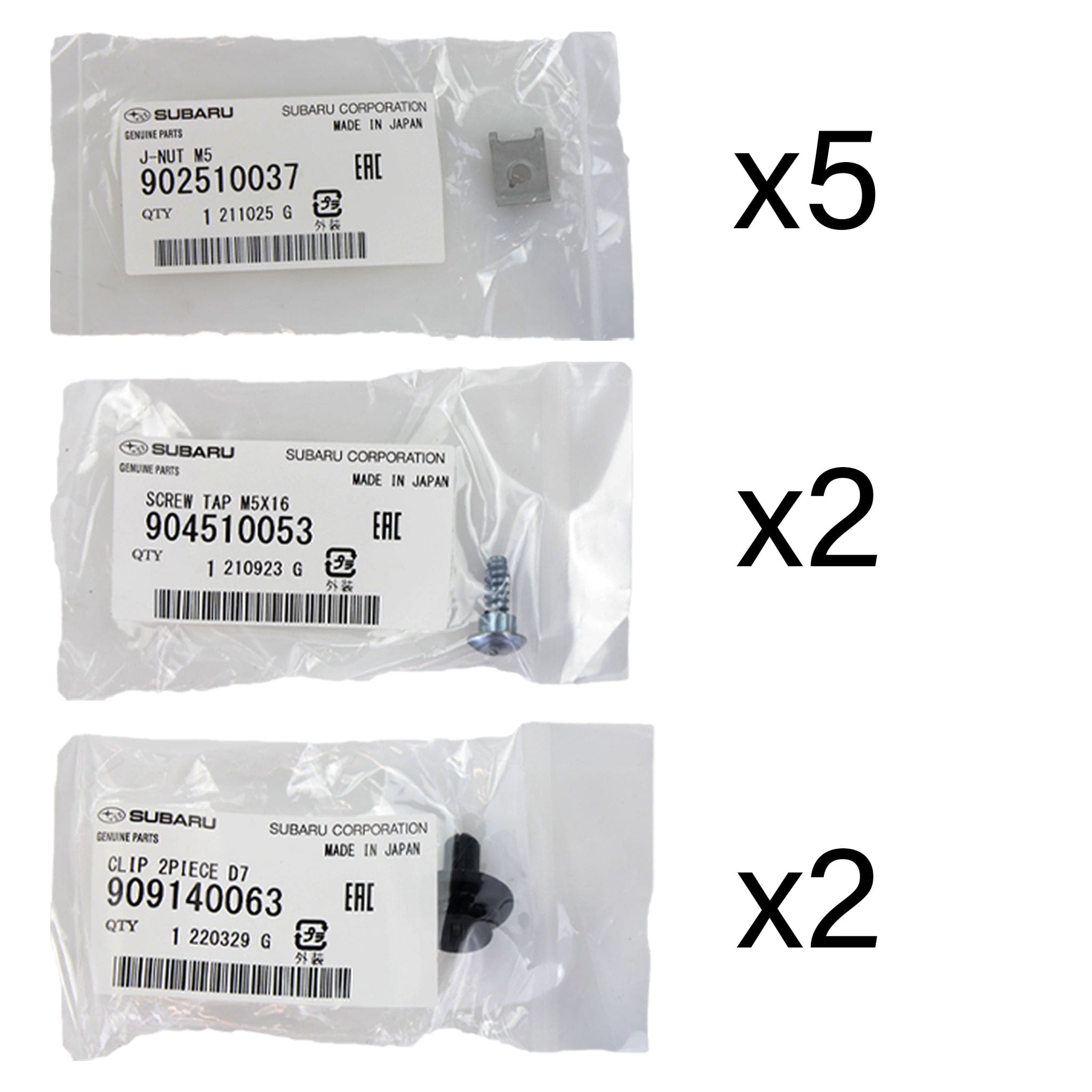 Subaru OEM Fog Light Kit Subaru WRX 2022-2026 | H4510VC000