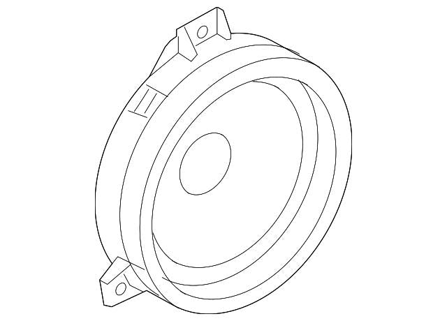 Subaru OEM Front Door Speaker Right Side Subaru WRX / STI 2015-2021 | 86301VA100