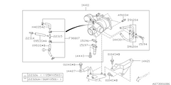 Subaru OEM Hose | 807403542