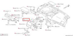 Subaru OEM Instrument Panel (Upper, Center) Subaru WRX / STI 2015 | 66065VA100