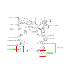 Subaru OEM Intake Manifold Gasket Lower Subaru WRX 2015-2021 | 14035AA630