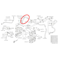 Subaru OEM Intake Manifold Vacuum Hose Forester, Impreza, Legacy, Outback, WRX 2005-2011 | 99071AC010