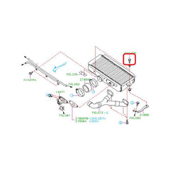 Subaru OEM Inter-Cooler Pipe Bolt - Upper WRX / STI 2004-2021 | 010408300
