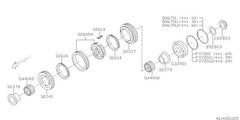 Subaru OEM Lock Nut 28X14.5 WRX 15-21 / STI 04-21 | 802628030