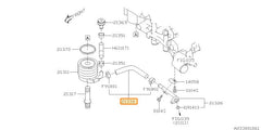 Subaru OEM Oil Cooler Hose Legacy GT 2010-2012 | 21338AA130