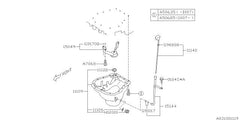 Subaru OEM Oil Pickup Gasket STI 2004-2021 | 806917080