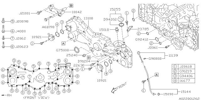 Subaru OEM Oil Pressure Switch Subaru WRX / STI 2002-2021 | 25240KA041