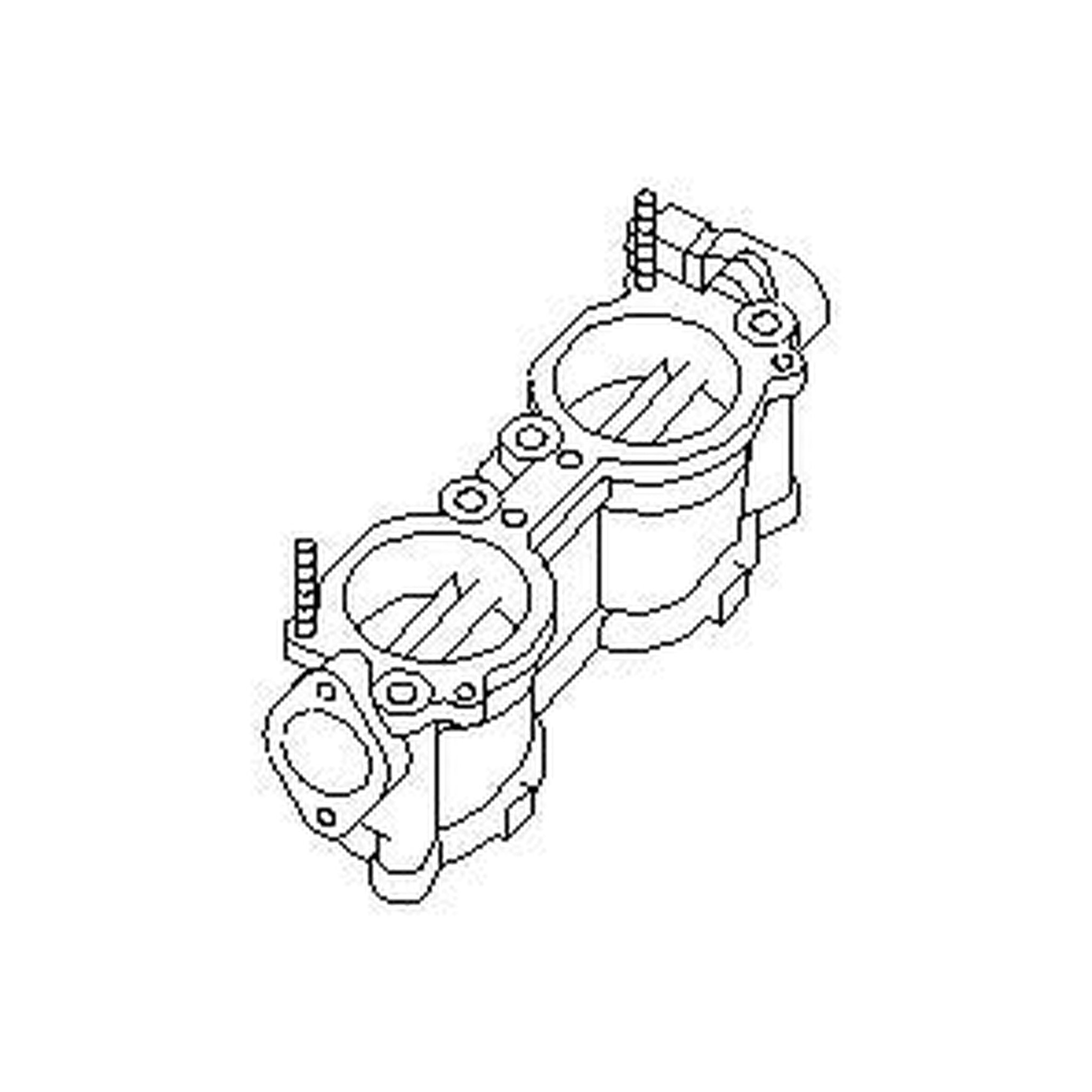 Subaru OEM Passenger Side Engine Intake Manifold for 2005-2007 WRX | 14011AB364