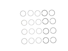 Subaru OEM Piston Ring Set (Type RA) 99.50mm Subaru STI 2008-2021 | 12033AD440