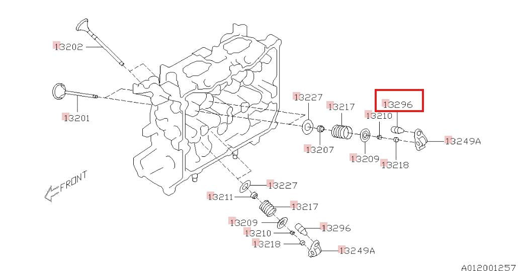 Subaru OEM Pivot Rocker Arm Lower Subaru WRX 15-26 / BRZ 13-26 | 13296AA100