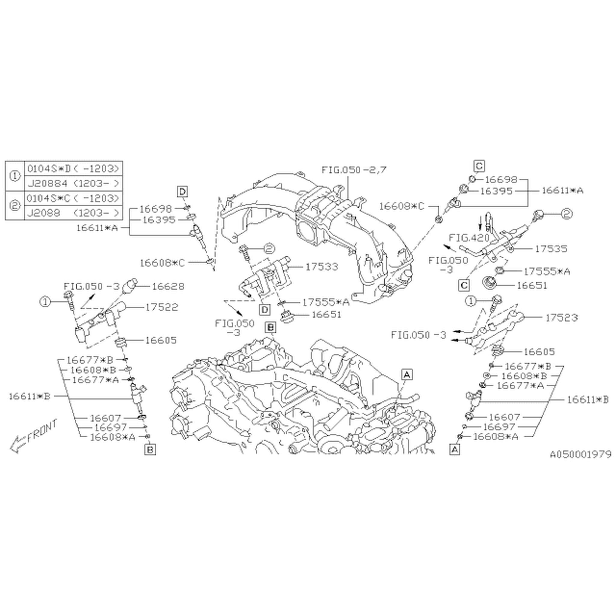 Subaru OEM Port Injector (Single) 2013-2026 BRZ | 16611AA860
