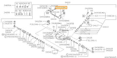 Subaru OEM Power Steering O-Ring | 34123AA040