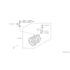 Subaru OEM Power Steering Pump O-Ring WRX 04-14 / STI 04-21 | 34439FG000