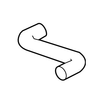 Subaru OEM Radiator Hose - Inlet 14-16 Crosstrek Hybrid | 45161FJ000