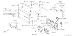 Subaru OEM Radiator Hose-Outlet (45162H) 18-23 Crosstrek - 20D